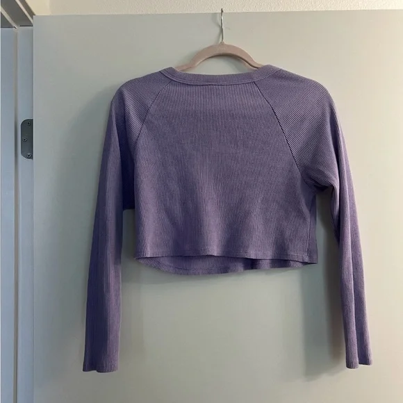 4/$20 Wild Fable Purple Women's Crop Top - Picture 2 of 3